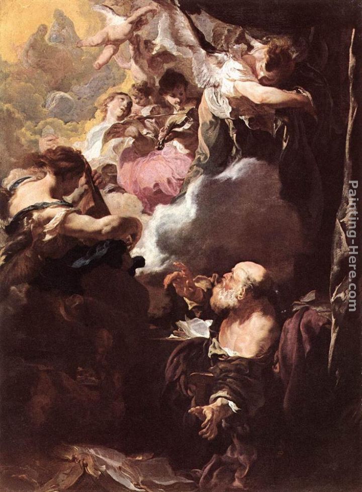 The Ecstasy of St Paul painting - Johann Liss The Ecstasy of St Paul art painting